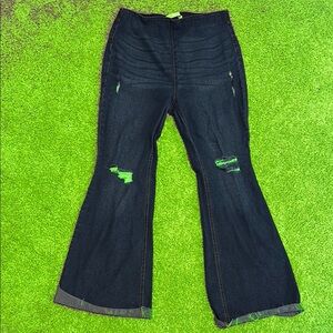 Stylish Denim Flared Women Jeans